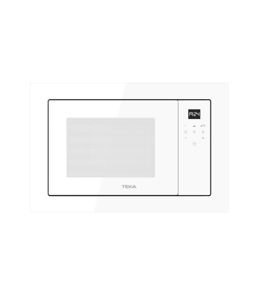 Teka ML 8210 BIS WH Microondas con grill integrable con 20L de capacidad, Blanco, Serie Maestro