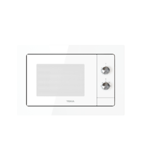 Teka NEO MB 6200 BI WH Microondas integrable con descongelación automática, Blanco, Serie Easy