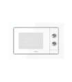 Teka NEO MB 6200 BI WH Microondas integrable con descongelación automática, Blanco, Serie Easy