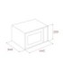 Teka MWE FS20 G SS Microondas de libre instalación con grill de 20L, Acero inoxidable, Serie Easy