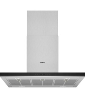 Siemens LF98BIP50 iQ500, Campana decorativa de isla, 90 cm, Acero inoxidable