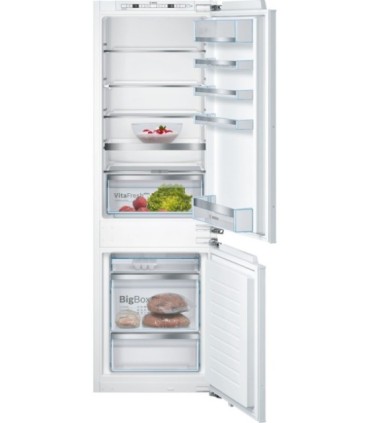 Bosch KIS86AFE0 Serie 6, Frigorífico combi  integrable, 177.2 x 55.8 cm, Puerta fija