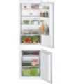 Bosch KIV86NSE0 Serie 2, Frigorífico combi  integrable, 177.2 x 54.1 cm, Puerta deslizante