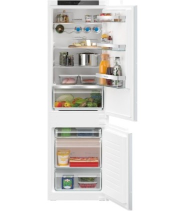 Siemens KI86VVSE0 iQ300, Frigorífico combi  integrable, 177.2 x 54.1 cm, Puerta deslizante