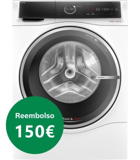 Bosch WNC254A0ES Serie 8, Lavadora-secadora, 10.5/6 kg, 1400 r.p.m.
