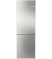Bosch KGN362ICF Serie 4, Frigorífico combinado de libre instalación, 186 x 60 cm, Acero antihuellas, Total NoFrost