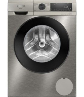 Siemens WG56G2ZAES iQ500, Lavadora de carga frontal, 10 kg, máx. 1600 r.p.m., Acero antihuellas