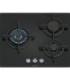 Siemens EP6A6CI10 iQ500, Placa de gas, 60 cm, Vidrio templado, Negro