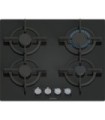 Siemens EP6A6PI10 iQ500, Placa de gas, 60 cm, Vidrio templado, Negro