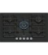 Siemens EP7A6QI40 iQ500, Placa de gas, 75 cm, Vidrio templado, Negro