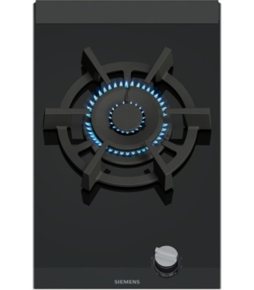 Siemens ER3A6AI10 iQ700, Placa dominó, 30 cm, Cristal negro, Negro