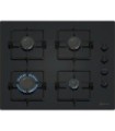 Balay 3ETG464SB Placa de gas, 60 cm, Cristal templado, Negro