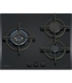 Balay 3ETG663RN Placa de gas natural, 60 cm, Cristal templado, Negro
