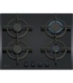 Balay 3ETG664RB Placa de gas, 60 cm, Cristal templado, Negro