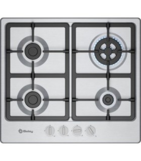 Balay 3ETX565CB Placa de gas, 60 cm, Acero