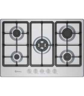 Balay 3ETX576CB Placa de gas, 75 cm, Acero