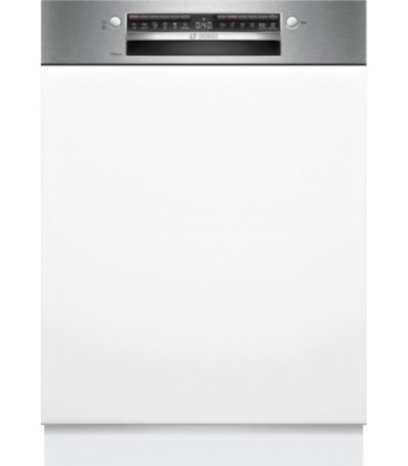 Bosch SMI4HVS14E Serie 4, Lavavajillas integrable, 60 cm, Acero cepillado