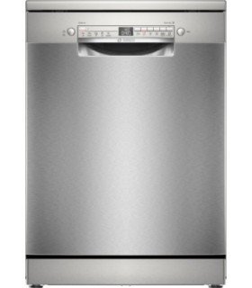 Bosch SMS2HTI06E Serie 2, Lavavajillas de libre instalación, 60 cm, Acero antihuellas