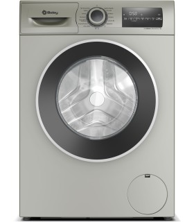 Balay 3TS382X Lavadora con Programa Plancha, 8 kg, 1200 r.p.m., Acero mate antihuellas