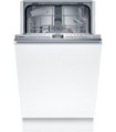 Bosch SPH4EKX17E Serie 4, Lavavajillas totalmente integrable, 45 cm, Puerta deslizante