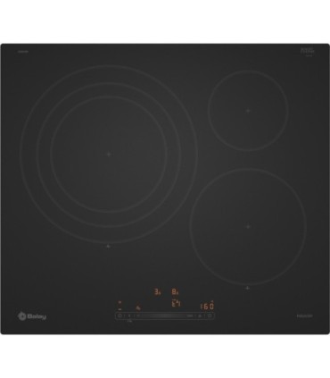 Balay 3EB967MH Placa de inducción, 60 cm, Acabado negro mate, sin perfiles
