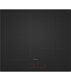 Siemens ED61AHSC1E iQ500, Placa de inducción, 60 cm, Acabado negro mate, sin perfiles