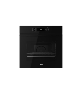 Teka HLB 8400 P FBK Horno multifunción pirolítico SurroundTemp con 8 funciones de cocinado, Negro, Serie Maestro