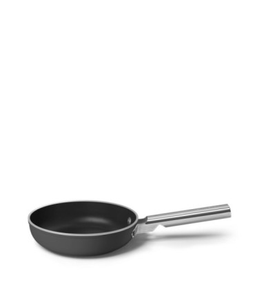 Smeg FPF2002BLM Sartén antiadherente, 20 cm, Color negro