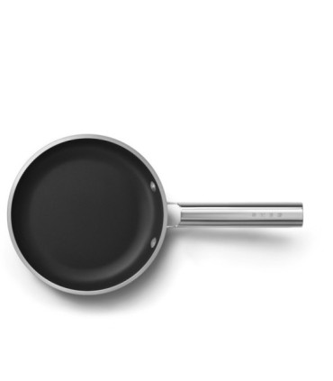 Smeg FPF2002BLM Sartén antiadherente, 20 cm, Color negro