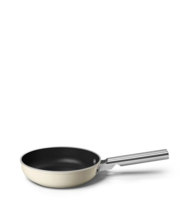 Smeg FPF2002CRM Sartén antiadherente, 20 cm, Color crema