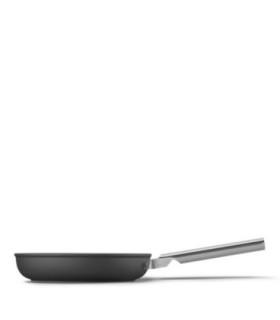 Smeg FPF2402BLM Sartén antiadherente, 24 cm, Color negro