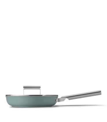 Smeg FPF2402EGM Sartén antiadherente, 24 cm, Color verde