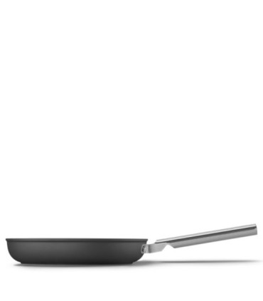 Smeg FPF2802BLM Sartén antiadherente, 28 cm, Color negro