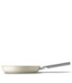 Smeg FPF2802CRM Sartén antiadherente, 28 cm, Color crema