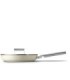 Smeg FPF2802CRM Sartén antiadherente, 28 cm, Color crema