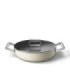 Smeg DPF2812CRM Cacerola antiadherente, 28 cm, Color crema