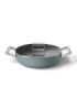 Smeg DPF2812EGM Cacerola antiadherente, 28 cm, Color verde