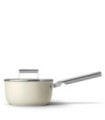 Smeg SPF2012CRM Cazo antiadherente, 20 cm, Color crema
