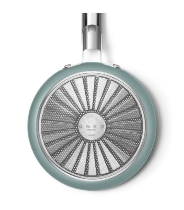 Smeg SPF2012EGM Cazo antiadherente, 20 cm, Color verde