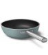 Smeg WOF3002CRM Wok antiadherente, 30 cm, Color crema