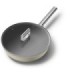 Smeg WOF3002CRM Wok antiadherente, 30 cm, Color crema