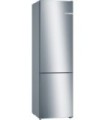 Bosch KGN36VLDB Serie 4, Frigorífico combinado de libre instalación, 186 x 60 cm, Acero mate antihuellas, Total NoFrost