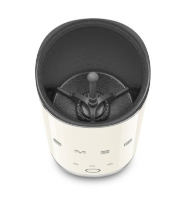 Smeg MFF02CREU Espumador de leche, 50' style, Crema