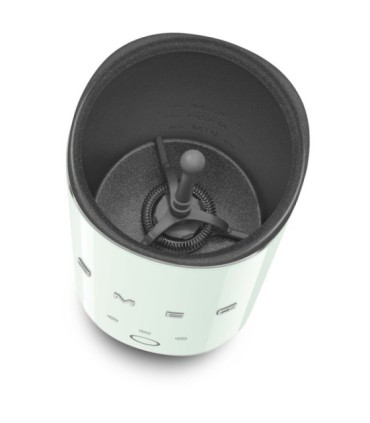 Smeg MFF02PGEU Espumador de leche, 50' style, Verde pastel