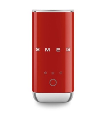Smeg MFF02RDEU Espumador de leche, 50' style, Rojo
