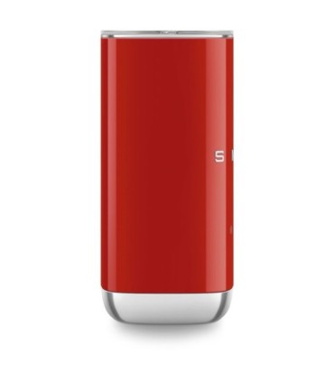Smeg MFF02RDEU Espumador de leche, 50' style, Rojo