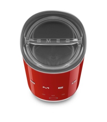Smeg MFF02RDEU Espumador de leche, 50' style, Rojo