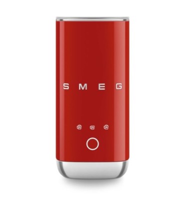 Smeg MFF02RDEU Espumador de leche, 50' style, Rojo