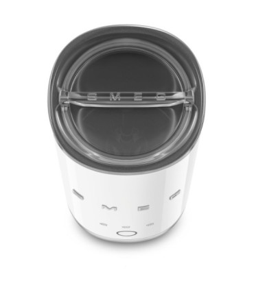 Smeg MFF02WHEU Espumador de leche, 50' style, Blanco