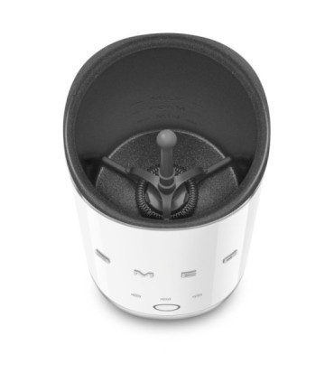 Smeg MFF02WHEU Espumador de leche, 50' style, Blanco
